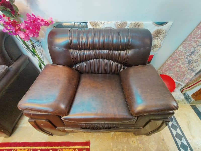 Two 7 seater sofa set 10