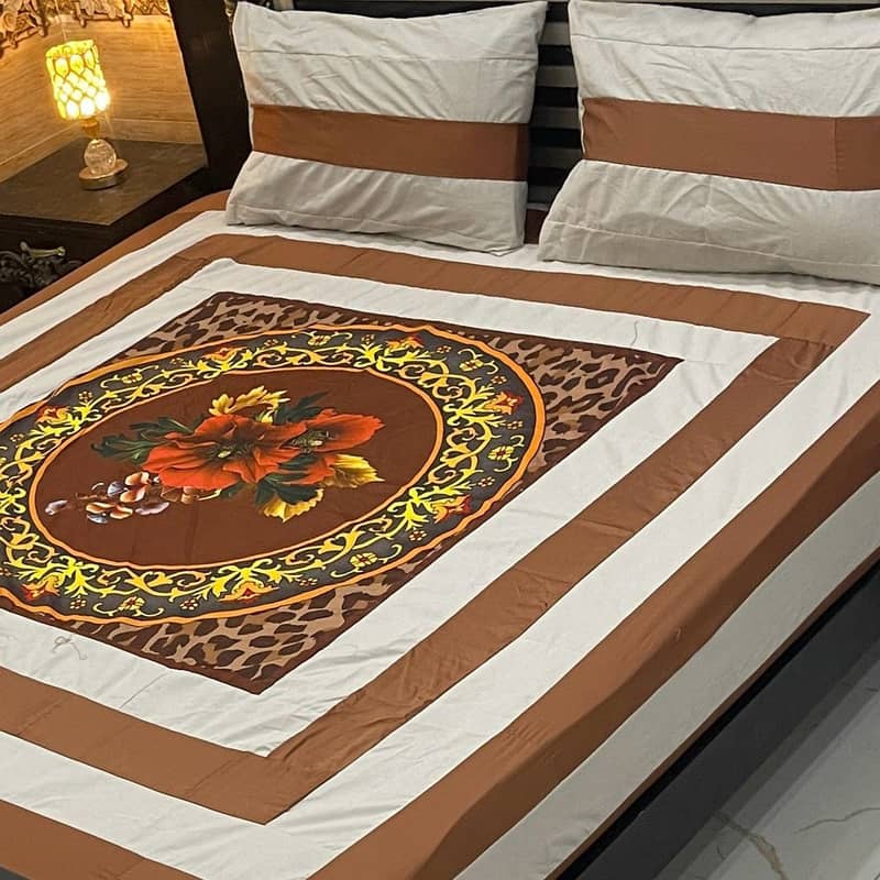3 pc Cotton bedsheets for sale 3