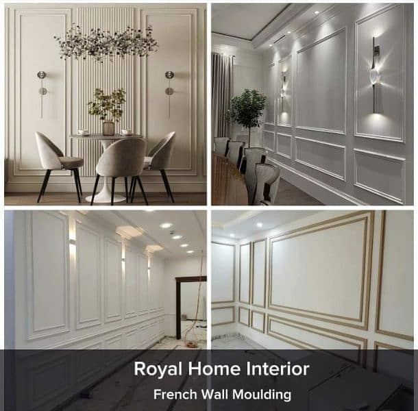Home, Office and Renovation/Media Walls Decor/WPC, PVC Panel/Wallpaper 6