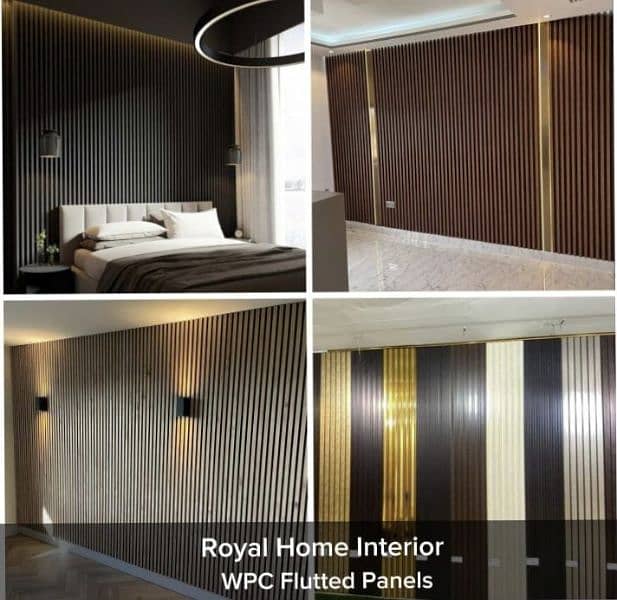 Home, Office and Renovation/Media Walls Decor/WPC, PVC Panel/Wallpaper 8