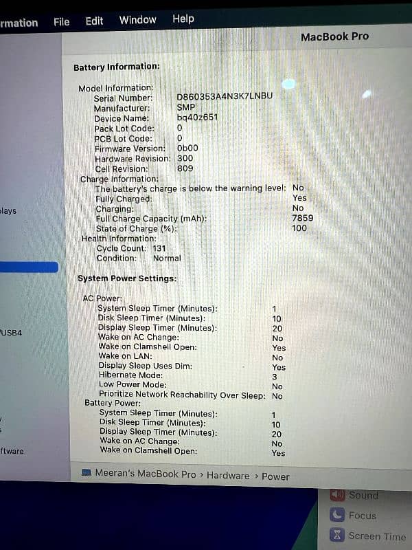 MacBook pro 2019 5