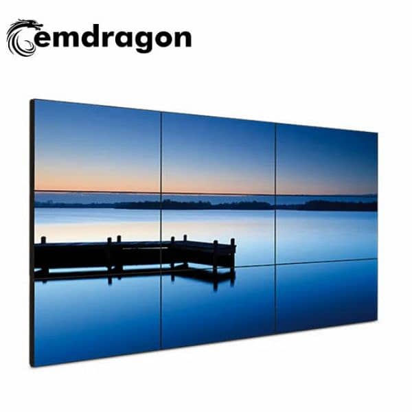 Video Wall Digital Signage Solution Matrix Controller 4k Display Panel 5