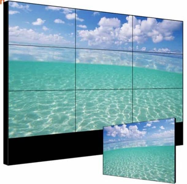 Video Wall Digital Signage Solution Matrix Controller 4k Display Panel 6
