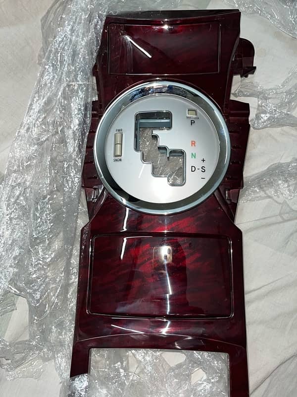 toyota mark x console red maroon 0
