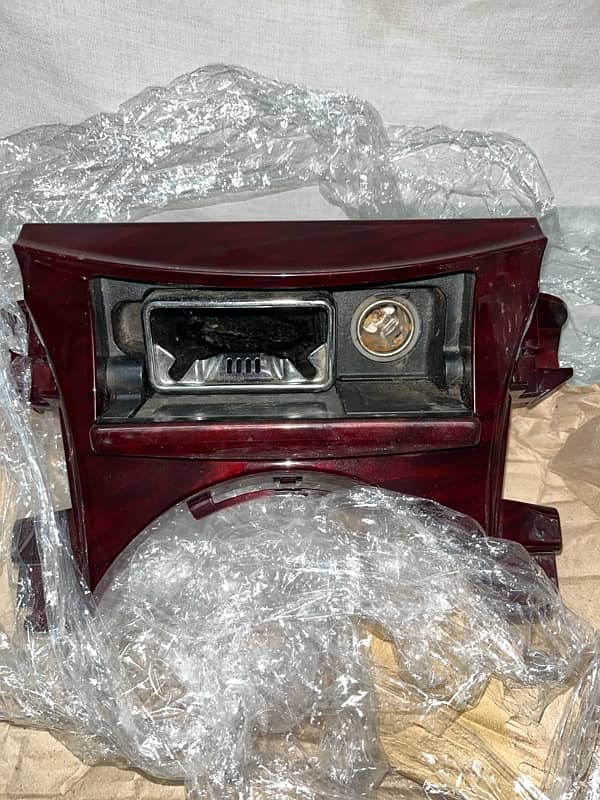 toyota mark x console red maroon 7