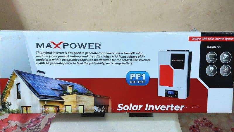 Maxpower 6kw hybrid +net metering 3