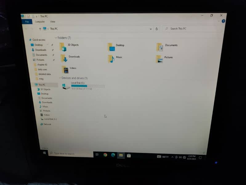 Dell LCD monitor screen fresh branded checking warranty 03122810637 0