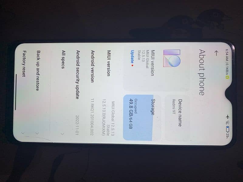 4+1 ram 64gb non pta halki si screen cracked h 03411405636 0