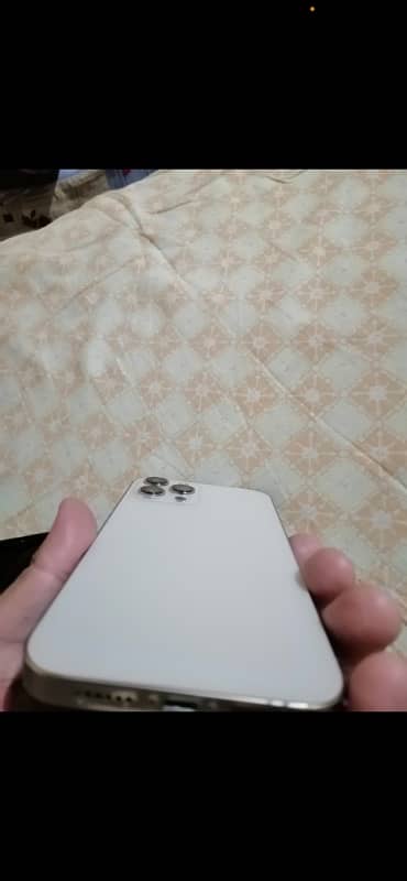 iPhone 12 pro max gold 128 with box 2