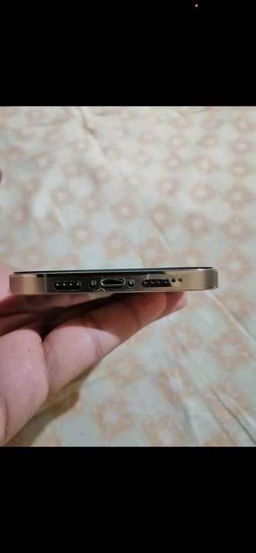 iPhone 12 pro max gold 128 with box 9
