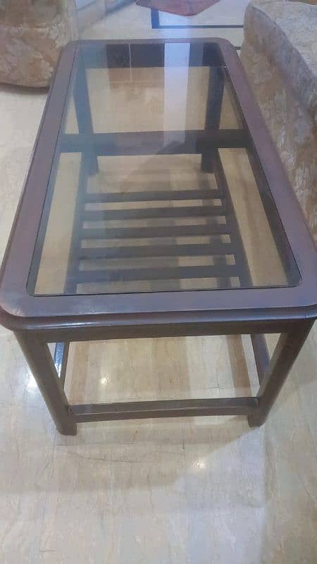 Center Table with 2 side tables - Urgent Sale 0