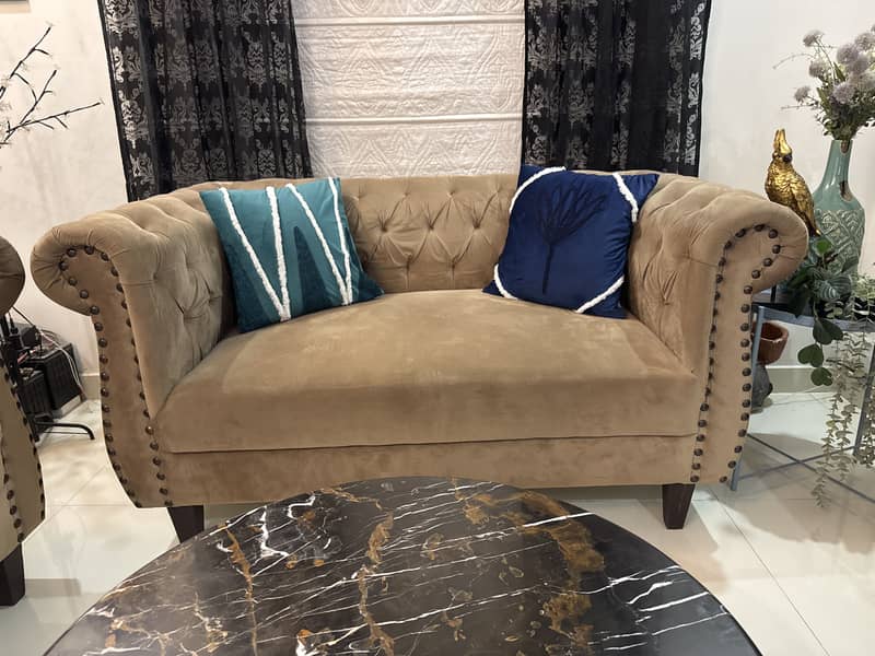 Elegant 6-Seater Sofa Set for Sale 1