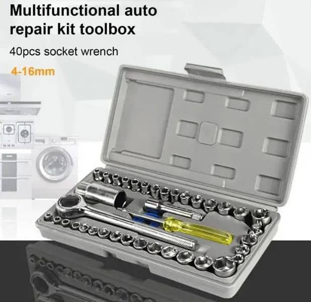 Stainless Steel Tool Kit Set pcs 40 cash on delivery 3