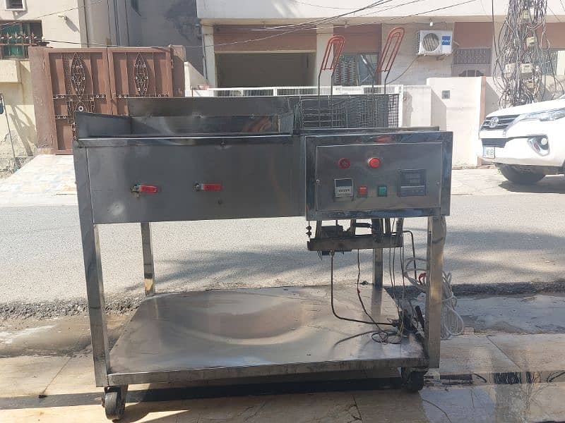 Fryer with Hot plate 0