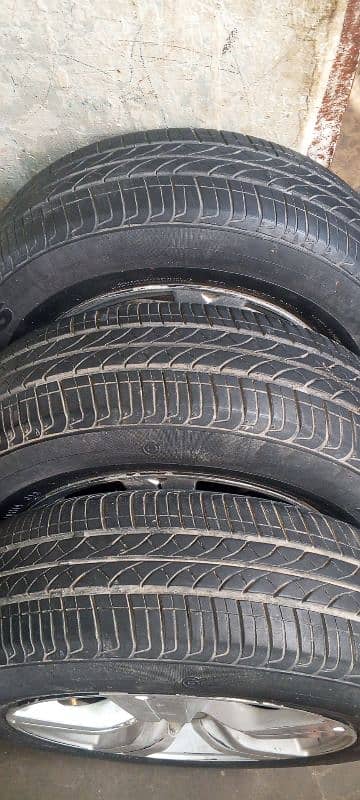 14 Inches Alloy Rims And Tyres 1