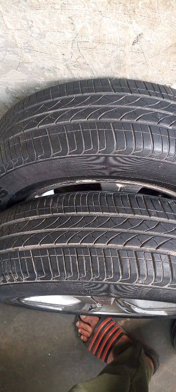 14 Inches Alloy Rims And Tyres 3