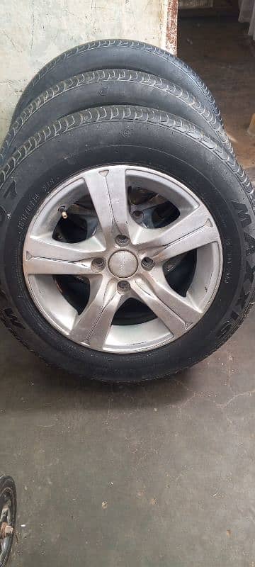14 Inches Alloy Rims And Tyres 4