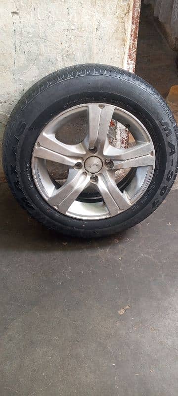14 Inches Alloy Rims And Tyres 7