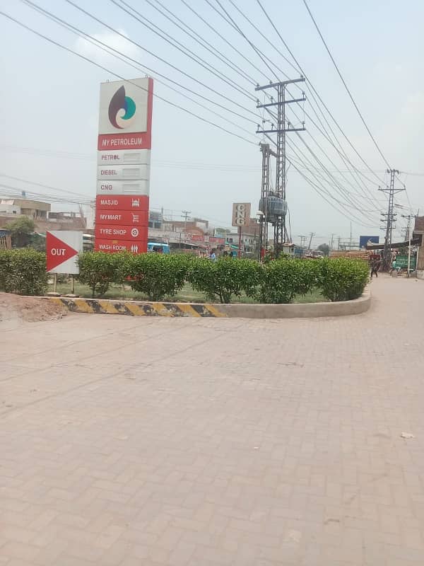 MAIN JIA BAGGA ROAD FACING DRAIN 18 KANAL PLOT AVAILABLE FOR SALE 0