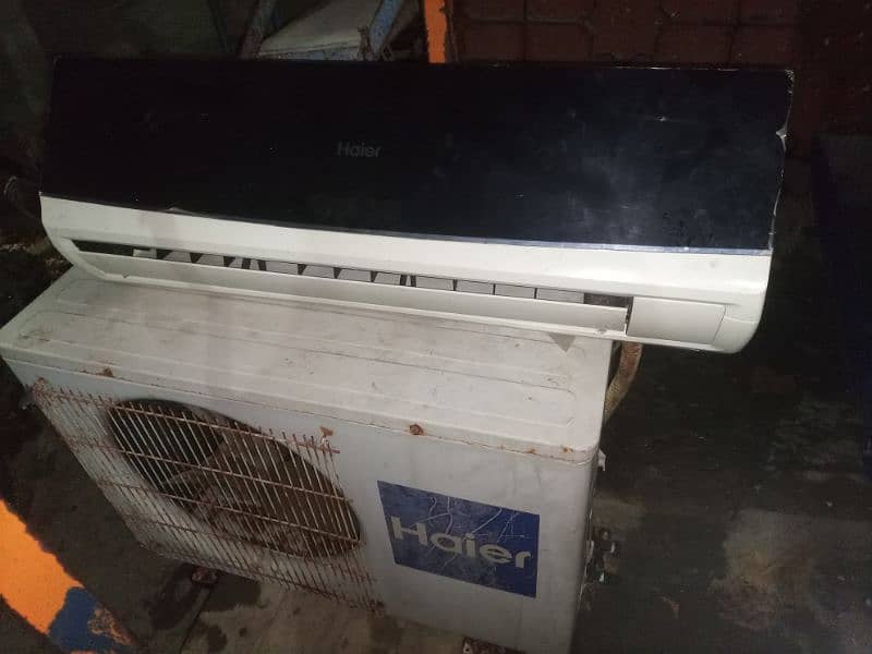 haier split Ac. sell good condition working is good . 1