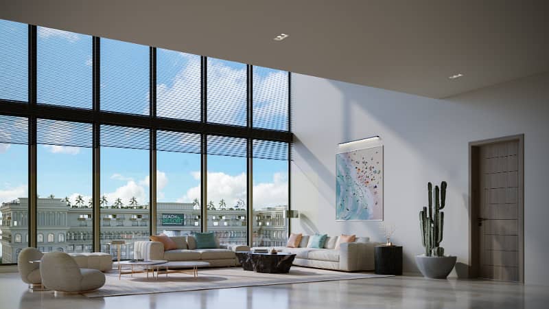 Beautiful Beach View 1-Bed Apartment for Sale near Lake City, Adda Plot | Easy Installments 7