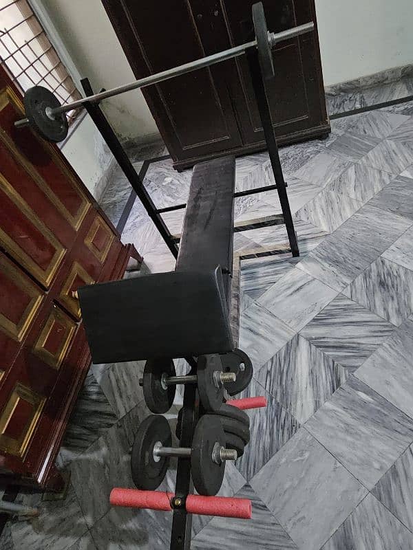 38kg 8 in 1 gym set 1