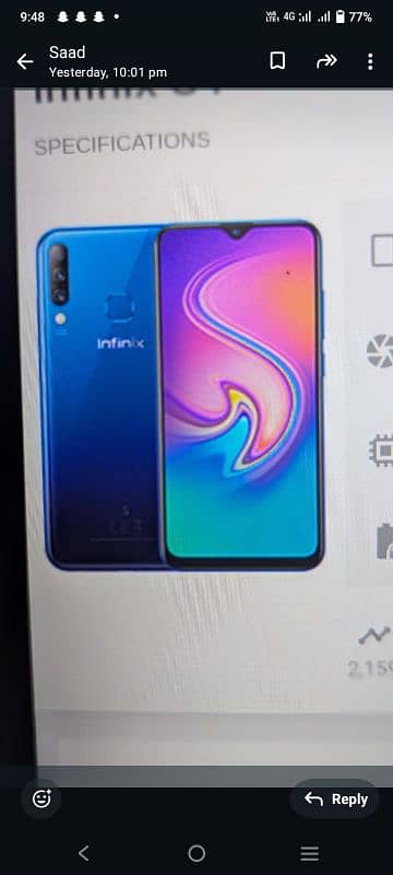 Infinix S4 X626 2