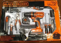 Black n decker 68 pieces tool kit