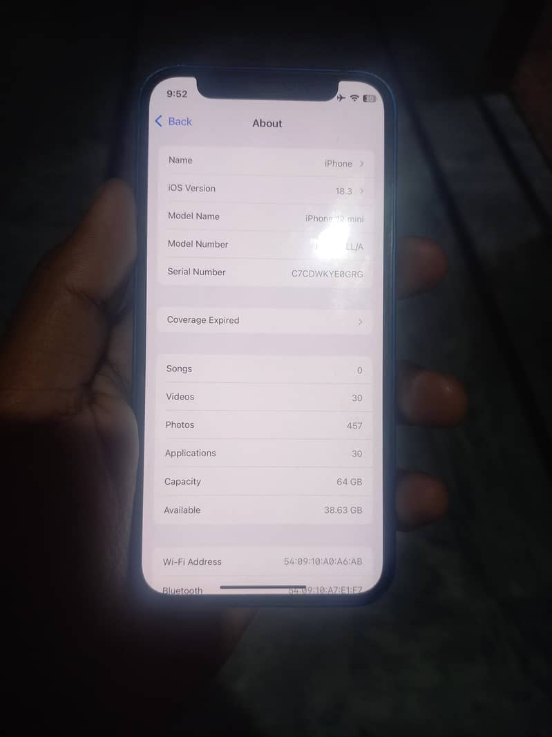 Iphone 12 mini (Exchange possible) 8