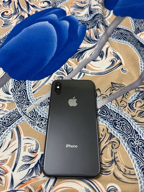 iPhone X with box 256gb 1