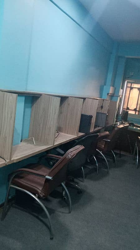 Furnished room available for Call centre software house etc 10