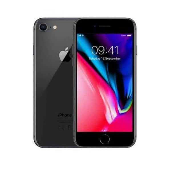 iphone 8 black in color non PTA urgent sale 16500 final 0