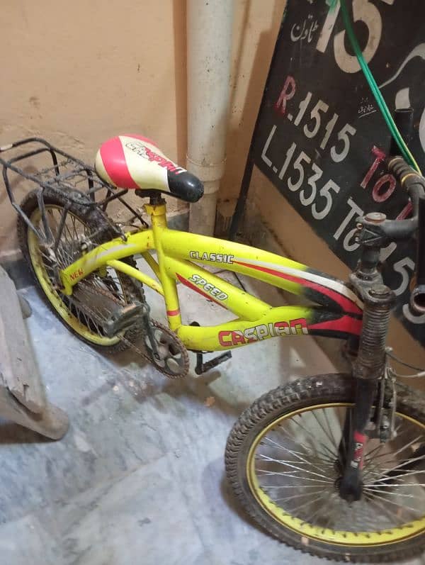 bicycle used little work required 0