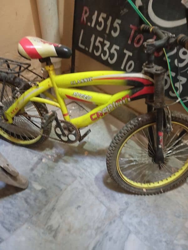 bicycle used little work required 6
