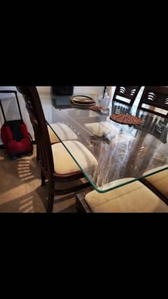 dining table with 6 chairs 10/10