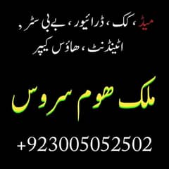 PROPORTIONAL MAID, BABY SITTER, PATIENT ATTENDENT, COOK, HELPER ETC. .