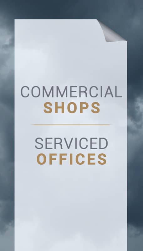 Building Completed (Gray Structure) Offices for Sale on Installments | Near Emporium Mall & Expo Center Lahore 0