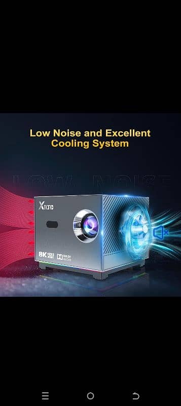 XNANO 8K DECODE PROJECTER LOW NOSIE 2
