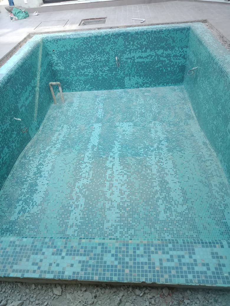 Swimming pools,Glass Mosaic,UV print Mosaic,Floor Mosaic,Mosaic Niches 6