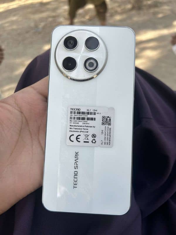 Spark 30 Pro Screen Fingerprint 0