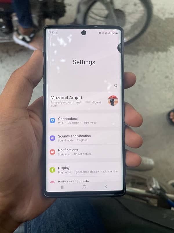Samsung note 10 5G (12,256) 2