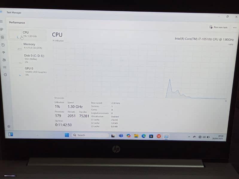 Hp ProBook  G7 core i7 10 generation 4