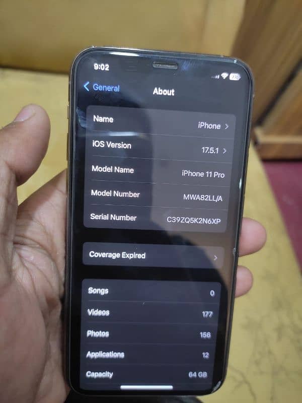 Iphone 11 pro 64 GB Non- PTA 1