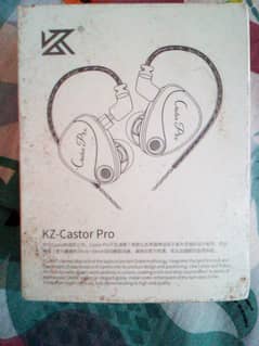 KZ Castor Pro Bass Version - New - Read Everything - 4500 NOW