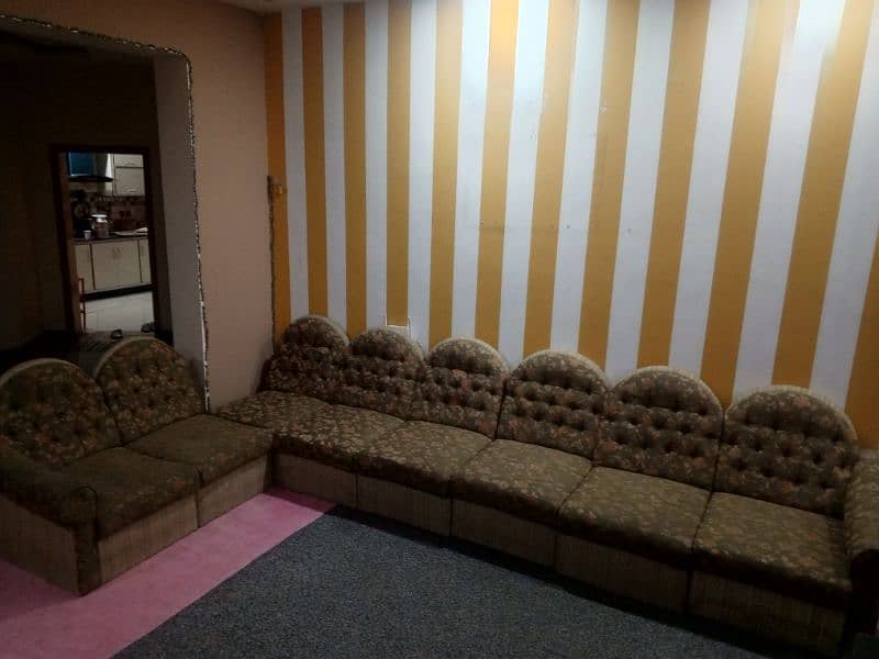 L shape sofa 0