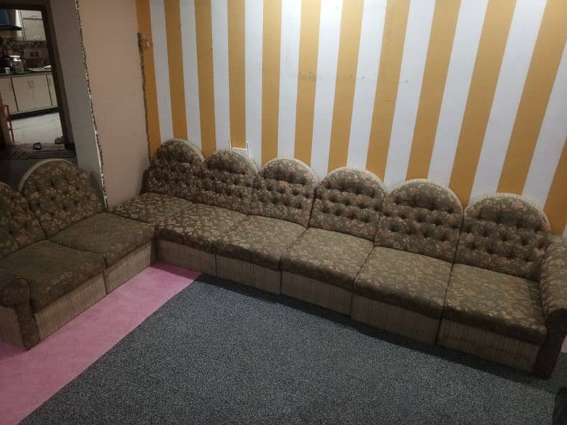 L shape sofa 1