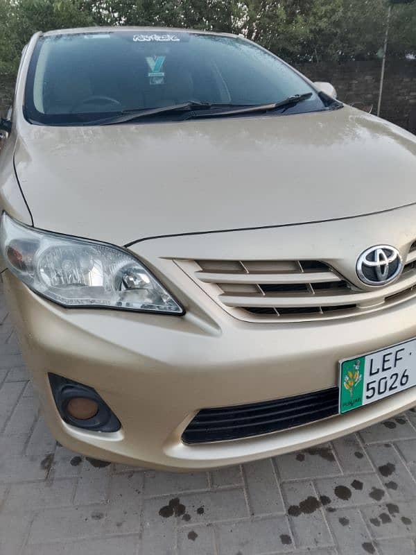 Toyota Corolla XLI 2012 1