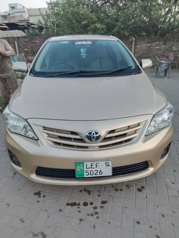 Toyota Corolla XLI 2012 2