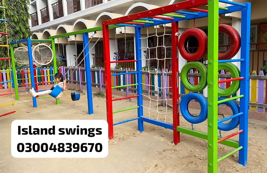 Kids Slides & Swings "Kids playland/park equipment/ park swings 3