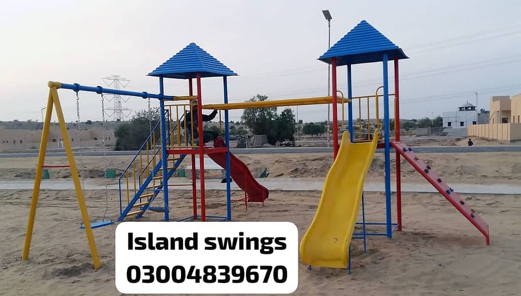 Kids Slides & Swings "Kids playland/park equipment/ park swings 12